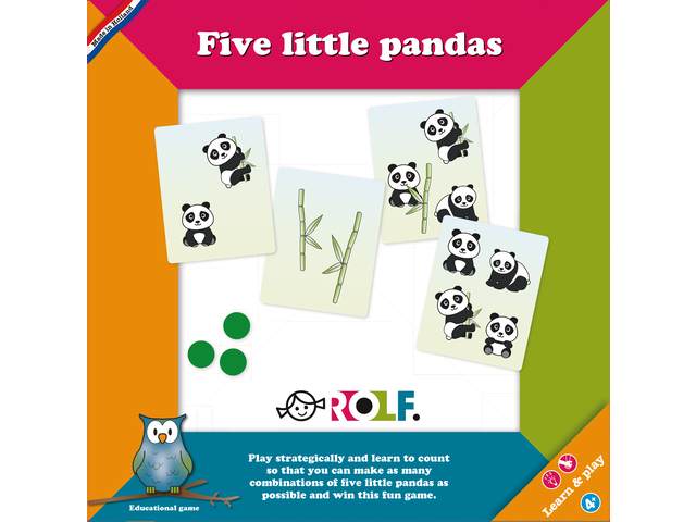 Öt kis panda - Tanulj és Játssz