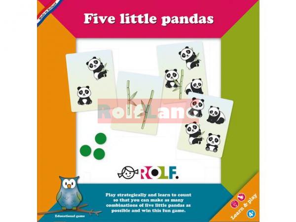 Öt kis panda - Tanulj és Játssz
