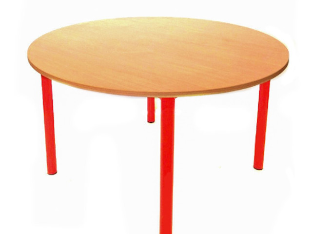 Óvodai fémvázas kör alakú asztal (120)
